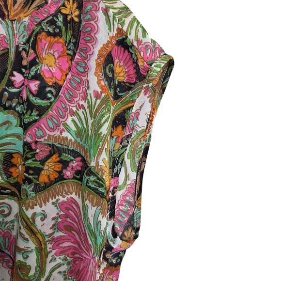 Show Me Your Mumu Rowdy Romper Paisley Womens M Boho Festival Fairly Forest - Picture 6 of 10